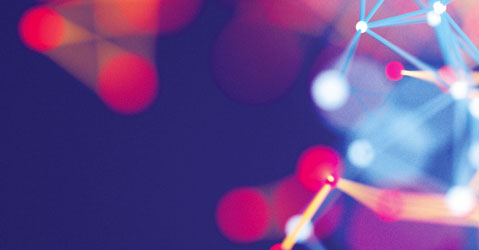 Abstract molecular composition.