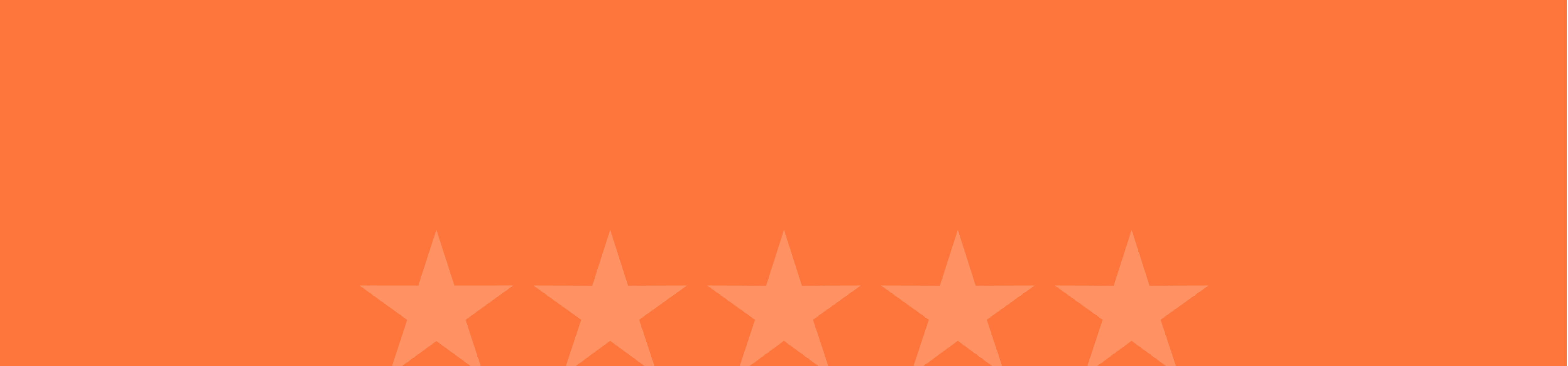 Orange star background