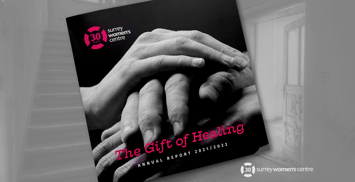 Annual Report Cover - Hands stack on top of each other