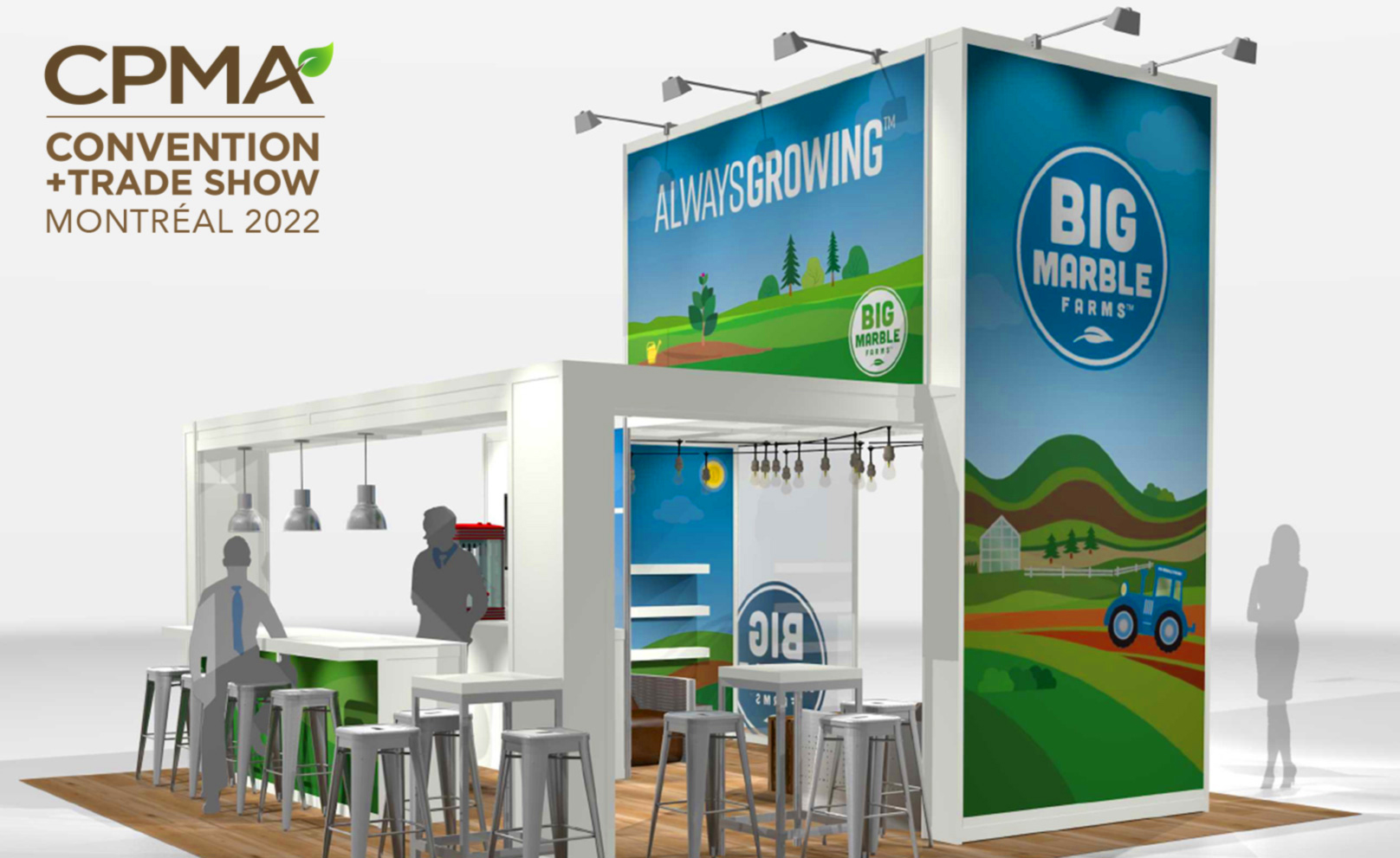 big marble farms CPMA booth