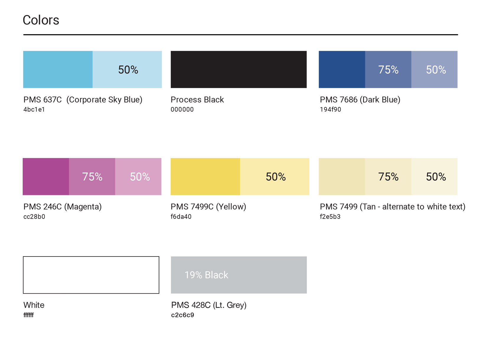 Certis Color Palette