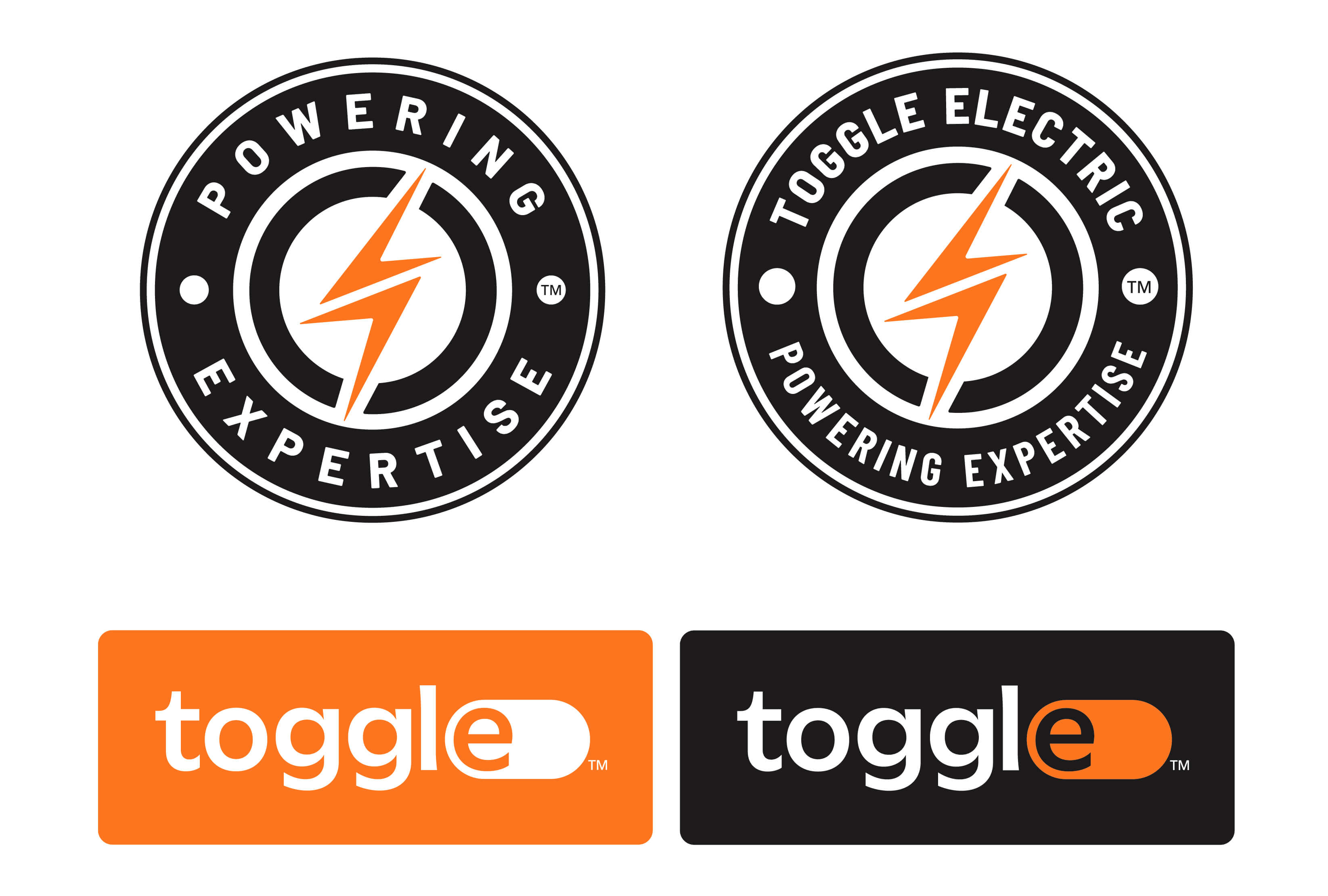 Toggle logo and variation