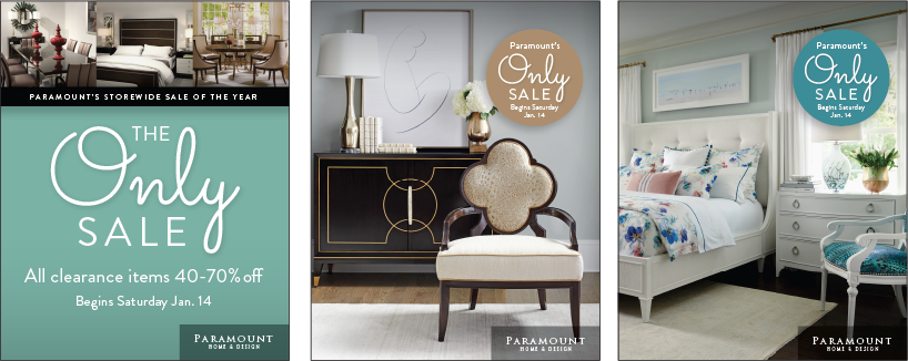 Paramount home furnishing store promotion 3