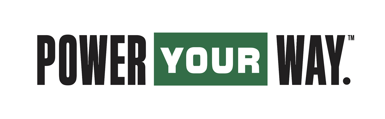 Power Your Way tagline