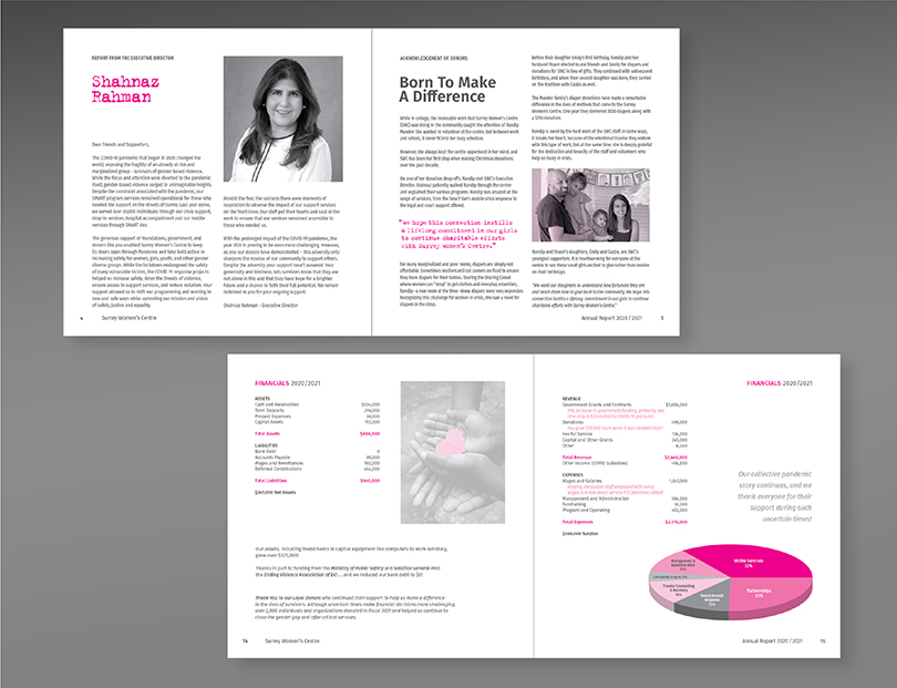 SWC Annual Report spread 3